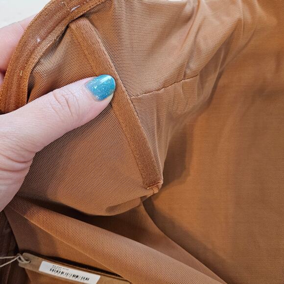 SKIMS All In One Sleeveless Jumpsuit Caramel Full Body Plus Size 4x (BS-BSF-0758 - Picture 5 of 10